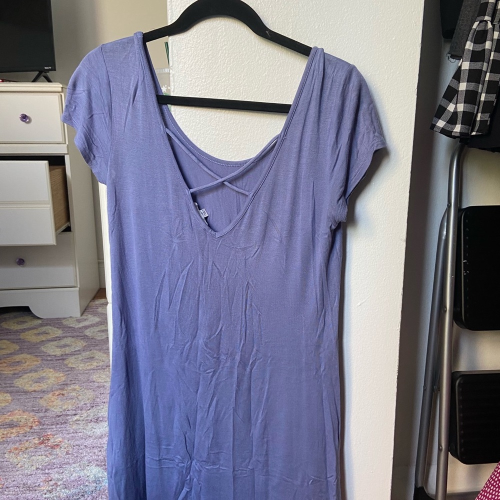 Socialite Periwinkle Dress